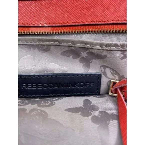 rebecca minkoff red leather cross body bag - Picture 6 of 8